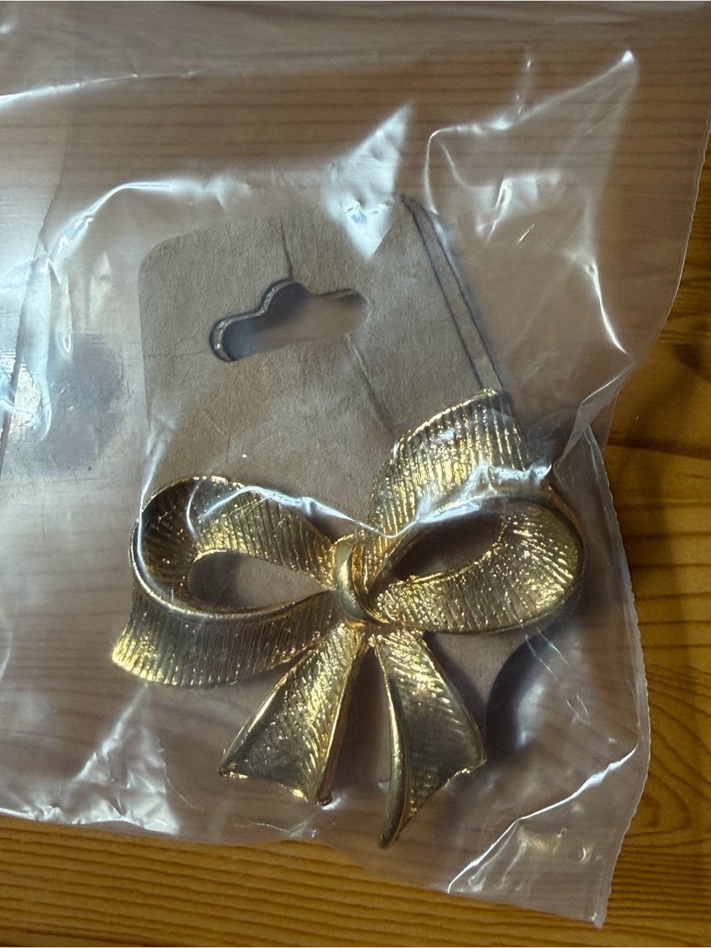 Gold Bow Brooch Pin - Women Accessories